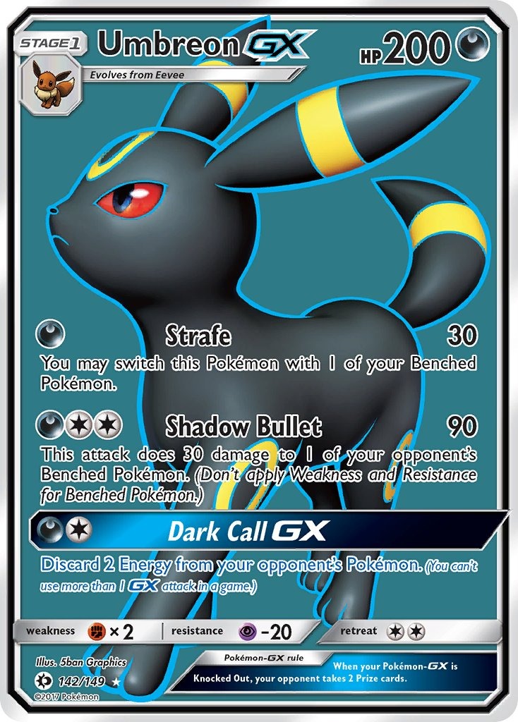 Umbreon GX 142/149