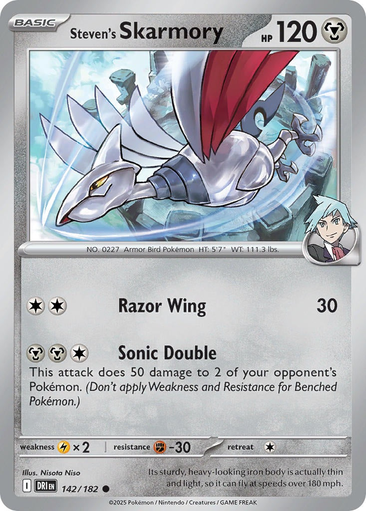 Steven’s Skarmory 142/182