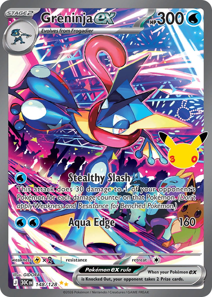 Greninja ex 148/128