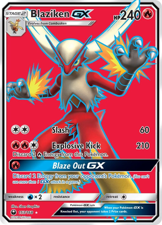 Blaziken GX 153/168