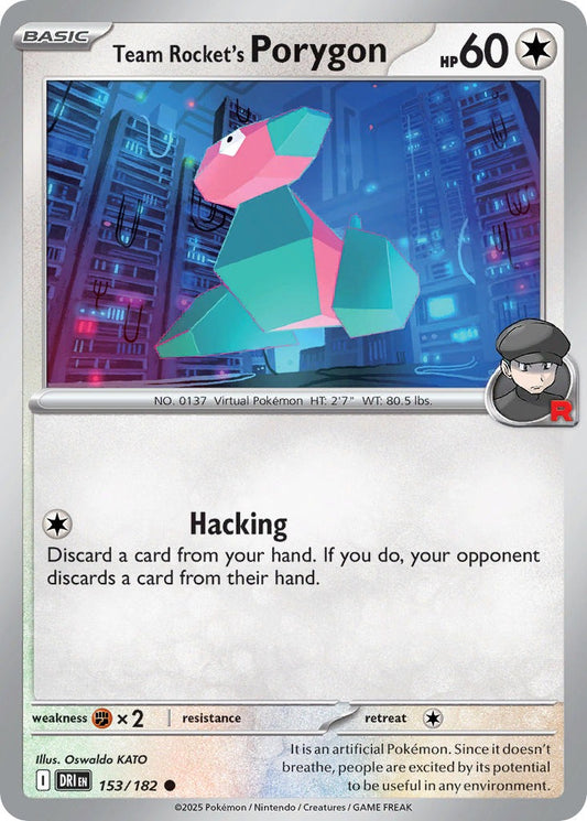 Team Rocket’s Porygon 153/182