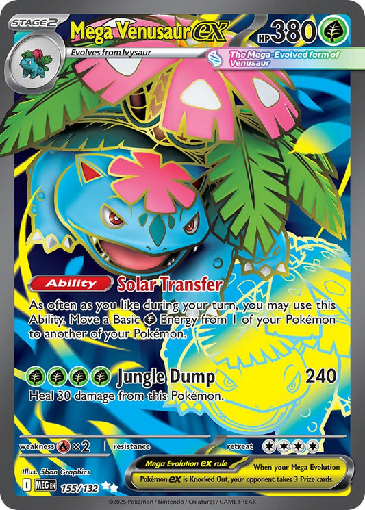Mega Venusaur ex 155/132