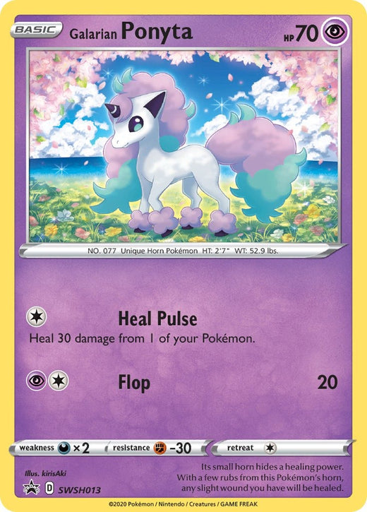 Galarian Ponyta SWSH013