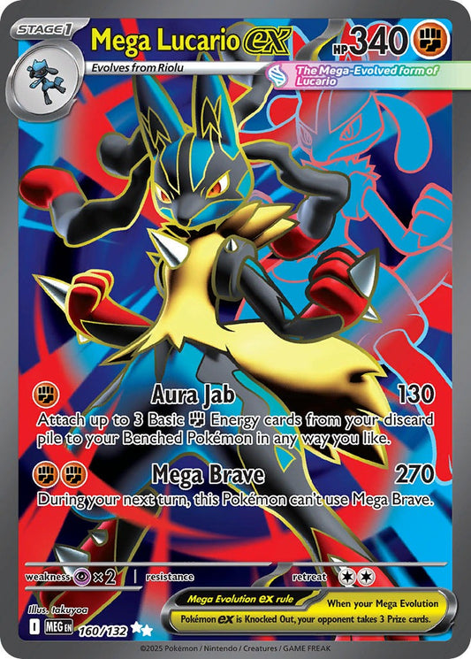 Mega Lucario ex 160/132