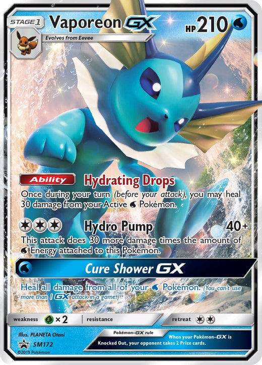 Vaporeon GX SM172