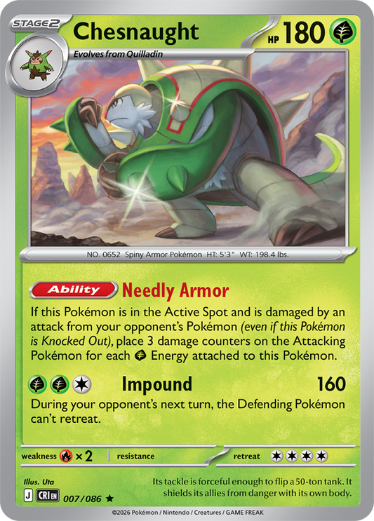 Chesnaught 007/086