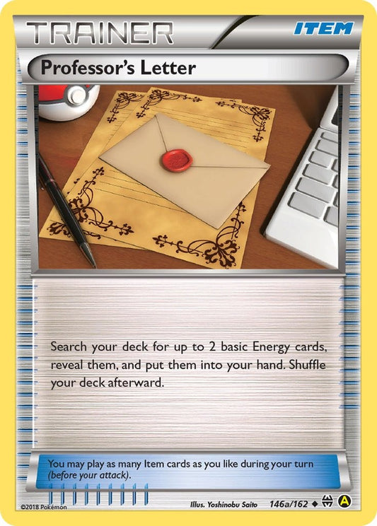 Professor's Letter 146a/162