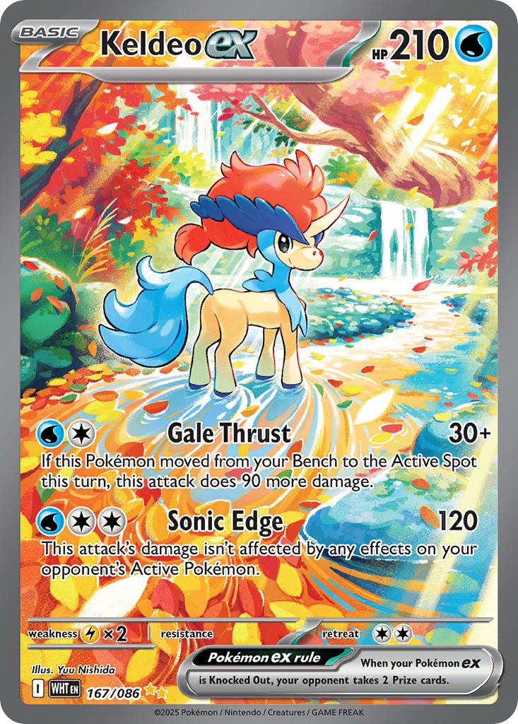 Keldeo ex 167/086