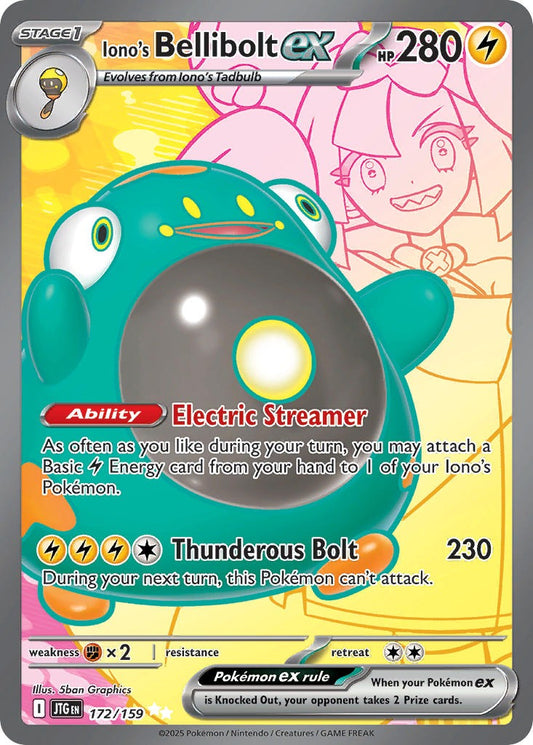 Iono’s Bellibolt ex 172/159