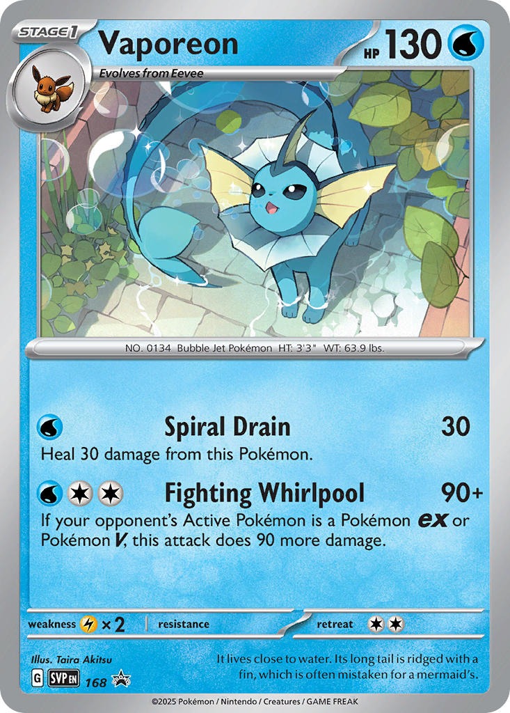 Vaporeon 168