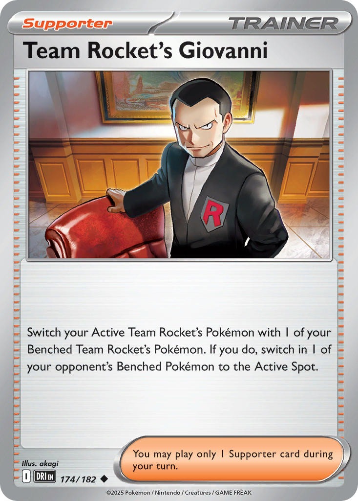 Team Rocket’s Giovanni 174/182