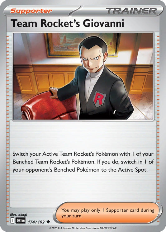 Team Rocket’s Giovanni 174/182