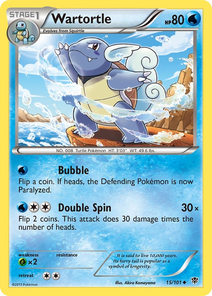Wartortle 15/101