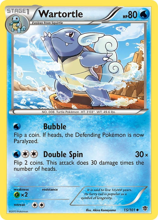 Wartortle 15/101