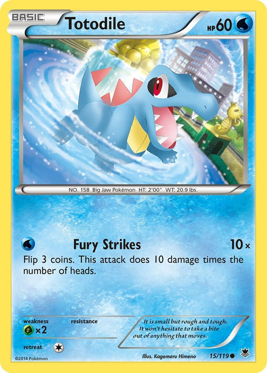 Totodile 15/119