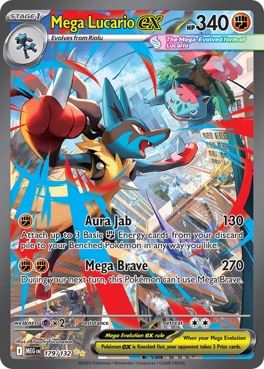 Mega Lucario ex 179/132