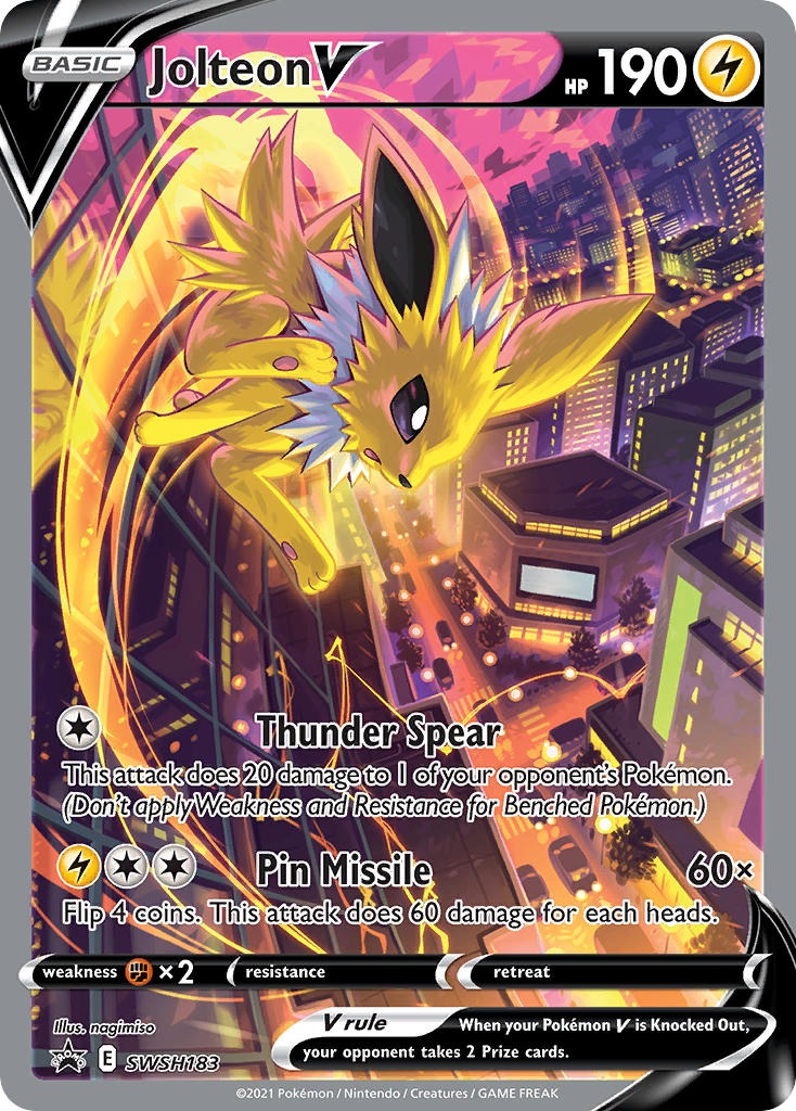 Jolteon V SWSH183