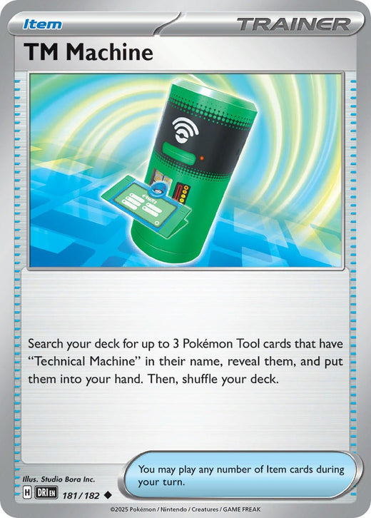 TM Machine 181/182