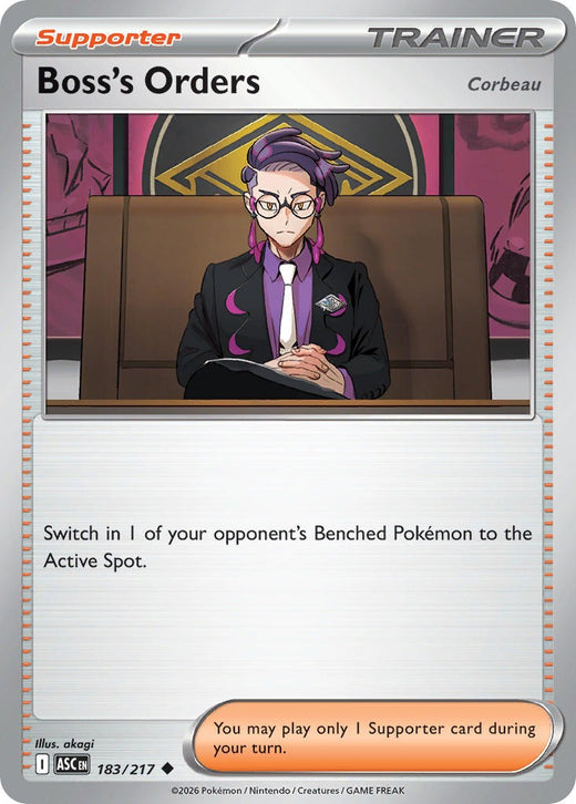 Boss’s Orders 183/217