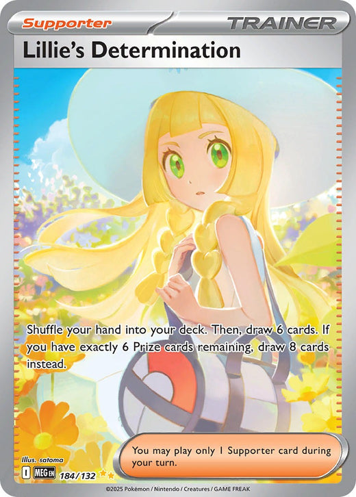 Lillie’s Determination 184/132