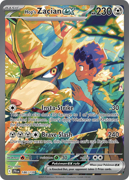 Hop’s Zacian ex 186/159