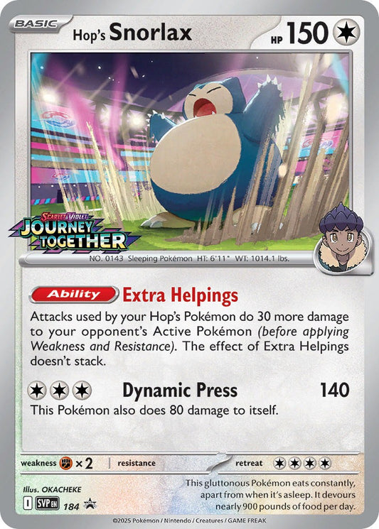 Hop's Snorlax 184