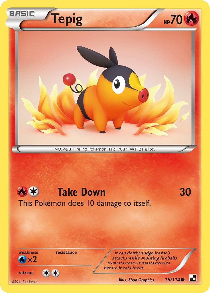 Tepig 16/114