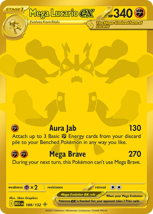 Mega Lucario ex 188/132