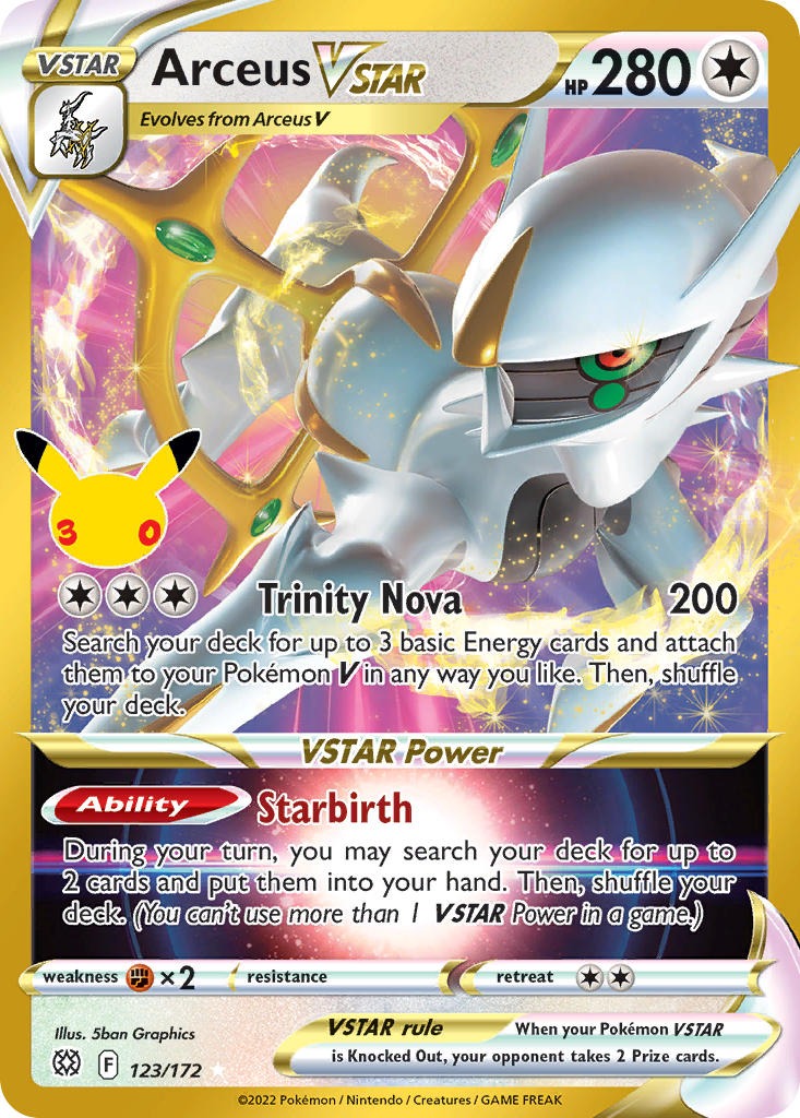 Arceus VSTAR 123/172
