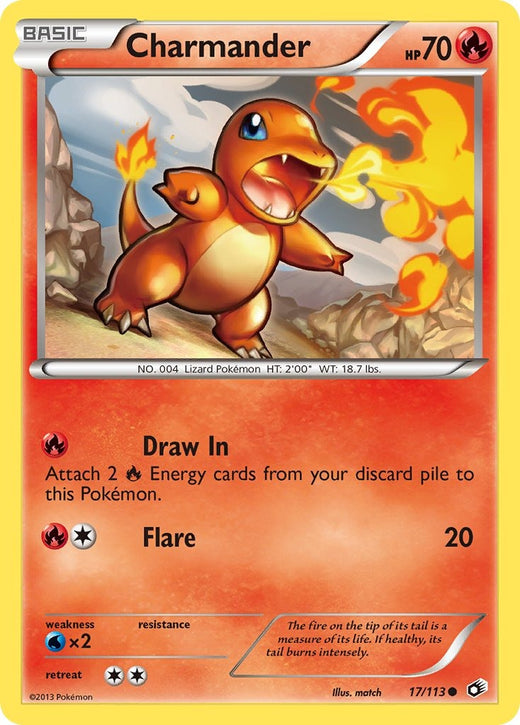 Charmander 17/113
