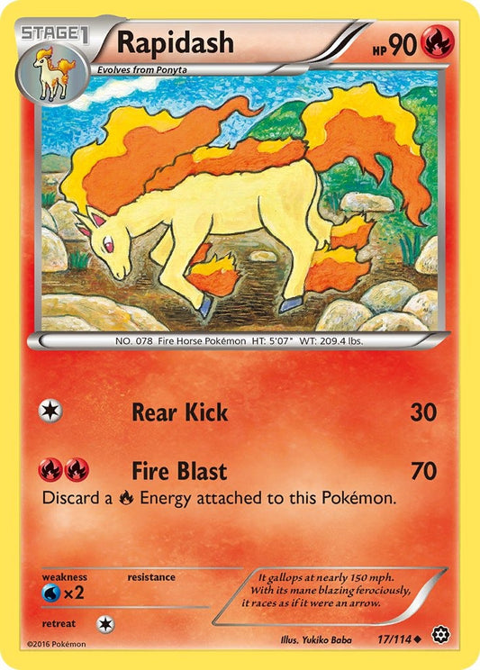 Rapidash 17/114