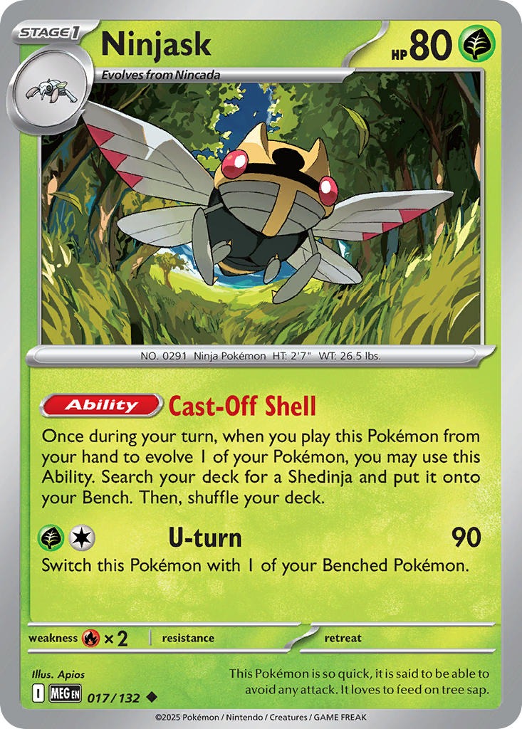 Ninjask 017/132