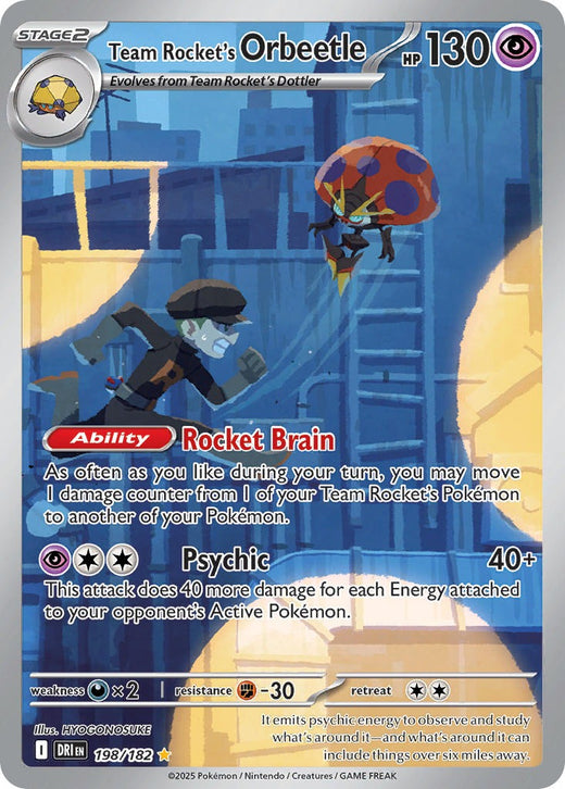 Team Rocket’s Orbeetle 198/182