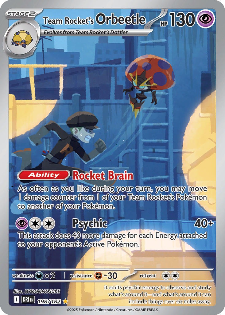 Team Rocket’s Orbeetle 198/182
