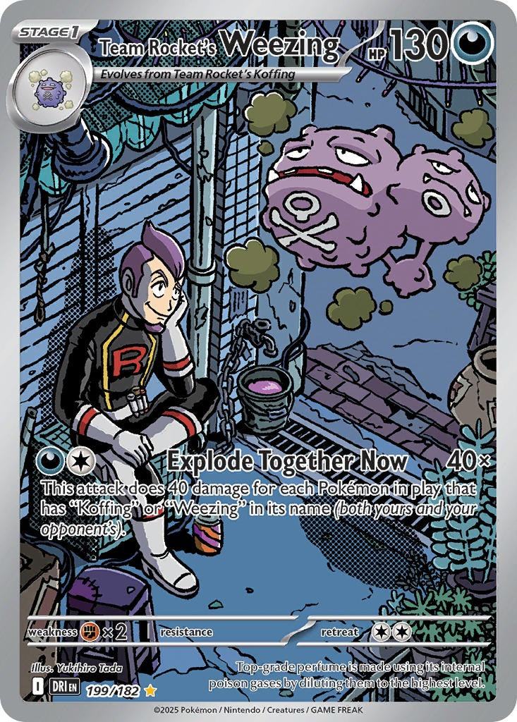 Team Rocket’s Weezing 199/182