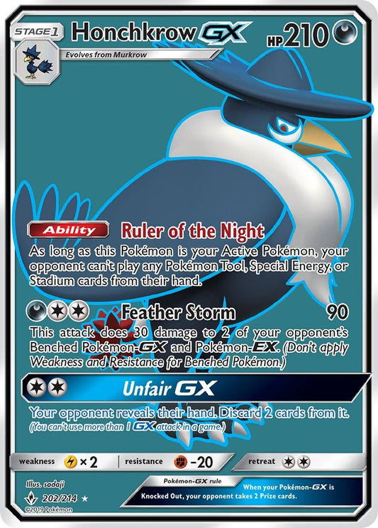 Honchkrow GX 202/214