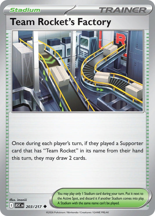 Team Rocket’s Factory 203/217