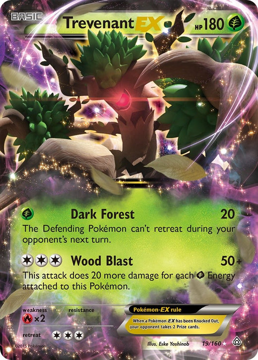 Trevenant EX 19/160