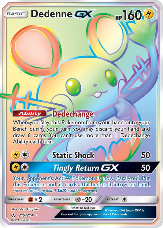 Dedenne GX 219/214