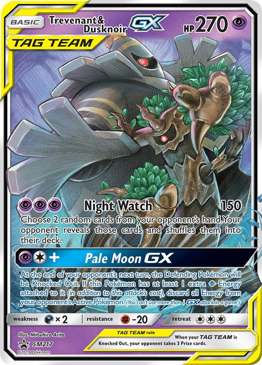 Trevenant & DusknoirTag Team GX SM217