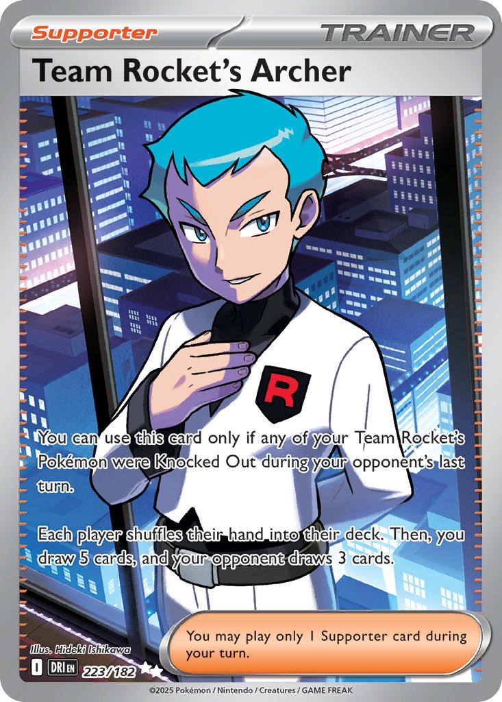 Team Rocket’s Archer 223/182