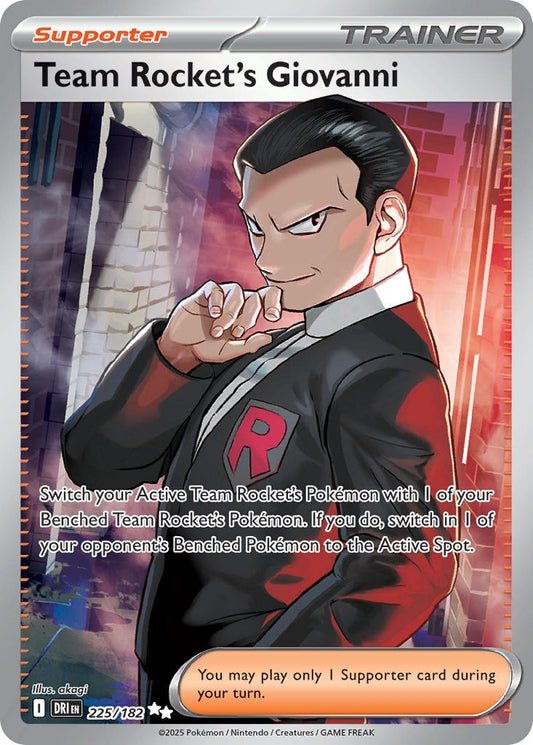 Team Rocket’s Giovanni 225/182