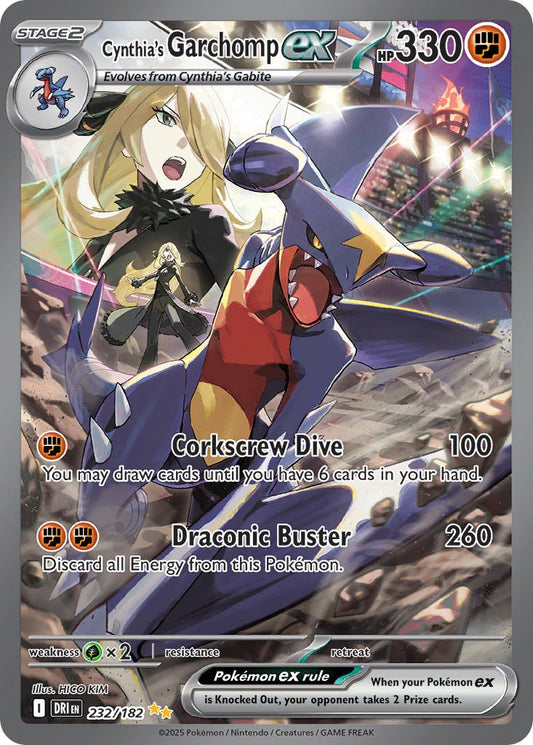 Cynthia’s Garchomp ex 232/182