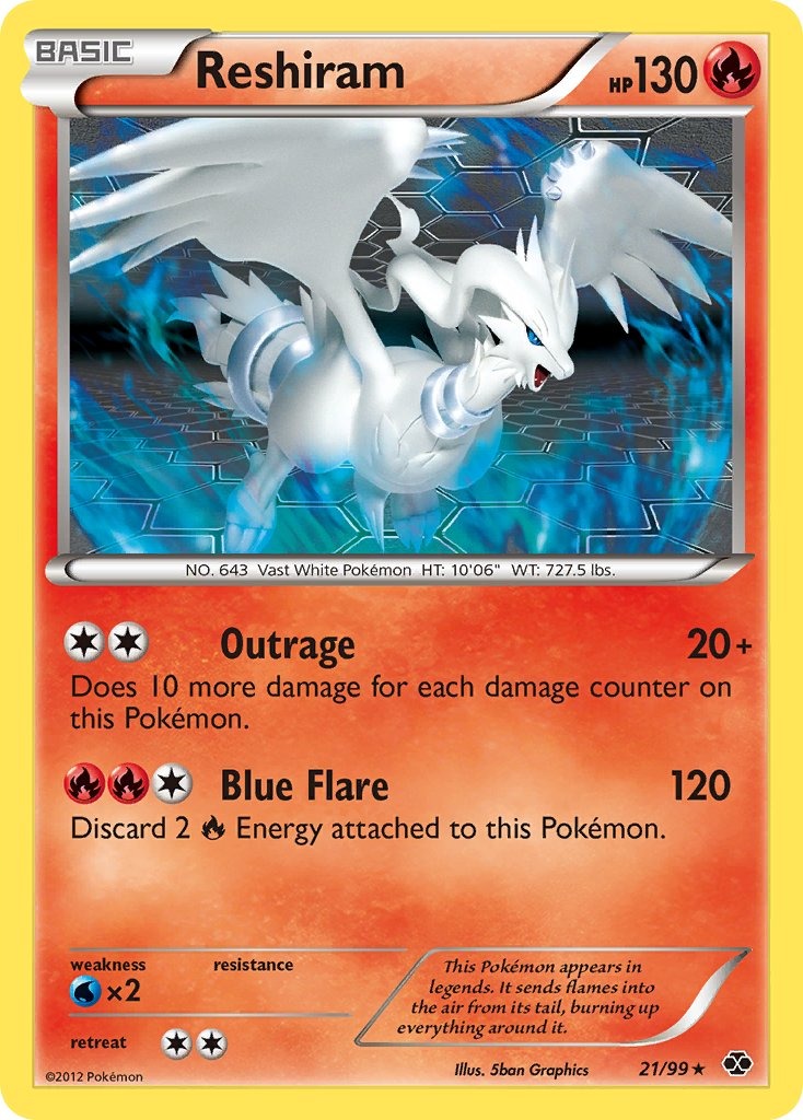 Reshiram 21/99