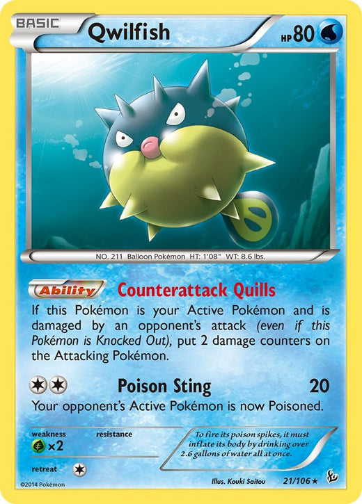 Qwilfish 21/106
