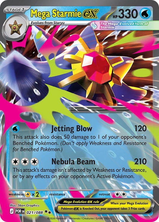 Mega Starmie ex 021/88