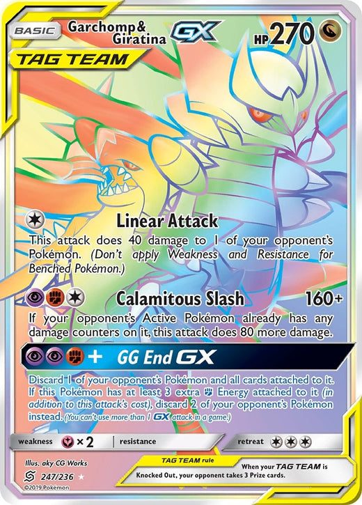 Garchomp & Giratina GX 247/236
