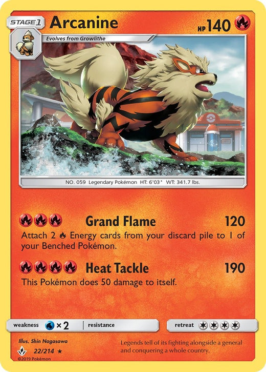 Arcanine 022/214