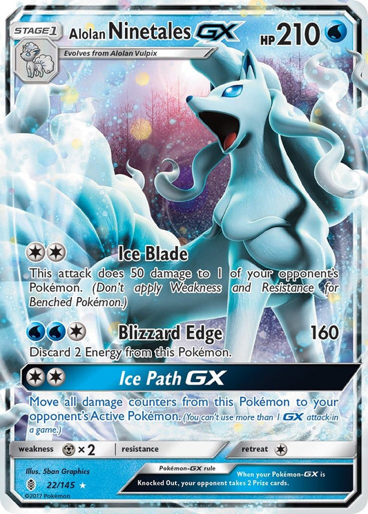 Alolan Ninetales GX 022/145