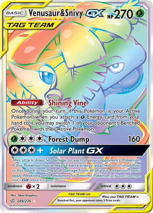Venusaur & Snivy GX 249/236